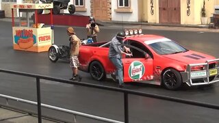 Stunt Show at Movie World Gold Coast