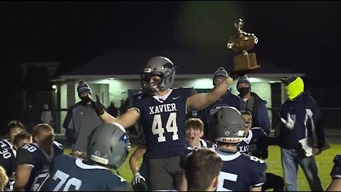 WEB EXTRA: Xavier reacts after 54-18 win over rival FVL