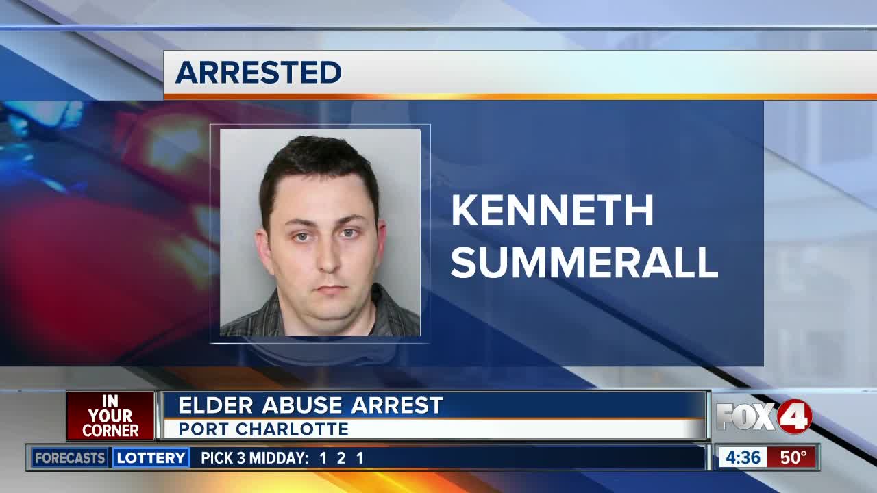 Police: Man arrested for abusing elderly patient