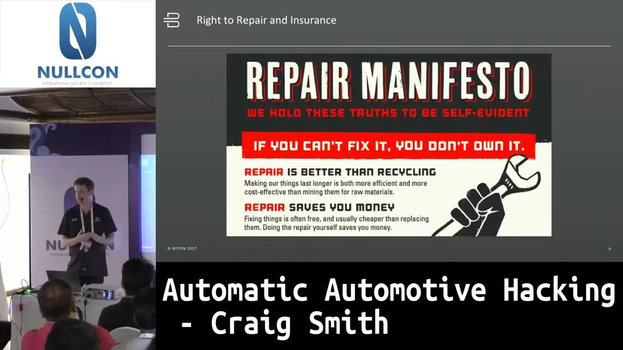 Automatic Automotive Hacking Craig Smith