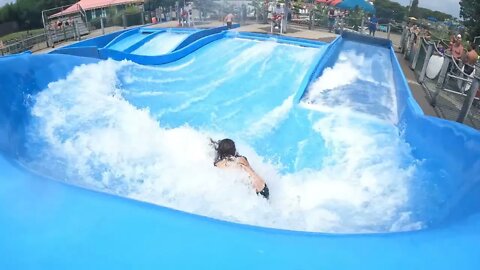 flowrider - Stephen "Jesus" - 1 at Soak City, Kings Island
