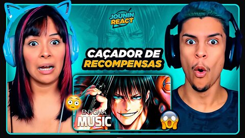 Caçador de Recompensas | Fushiguro Toji | Enygma | [React em Casal] 🔥