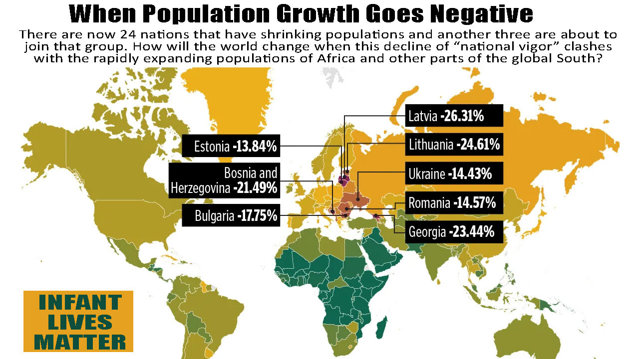 When Population Growth Goes Negative - Conscious Rasta Report