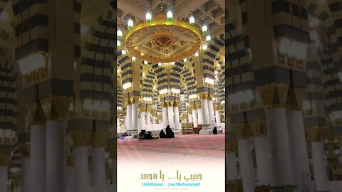 Best Naat Habibi Ya Muhammad saww #masjidnabawi #naat #BaabeAli