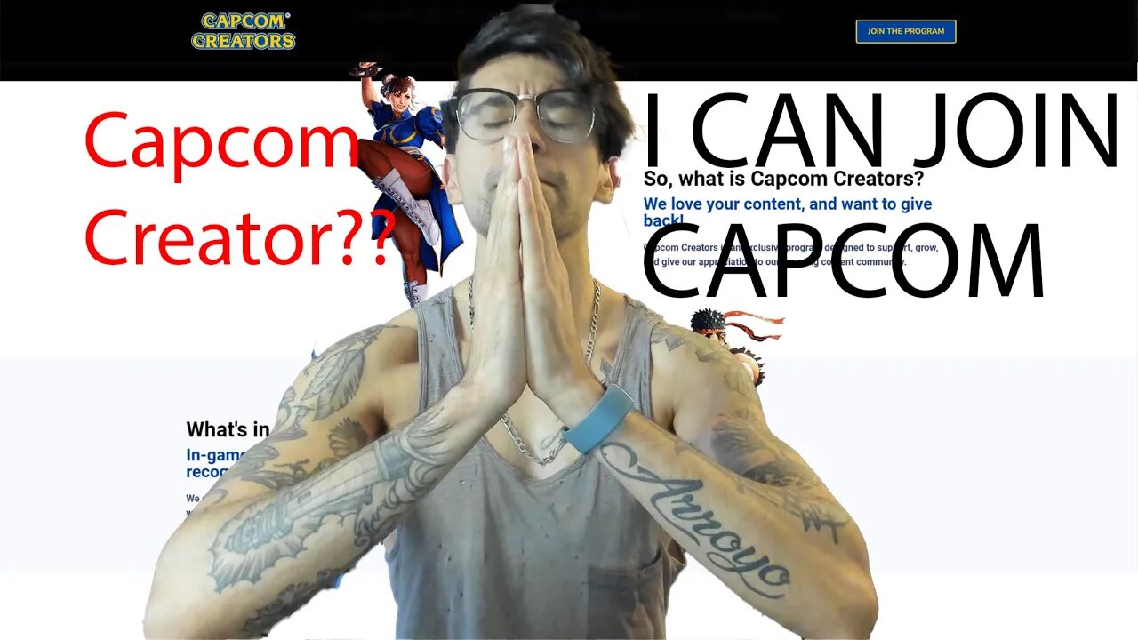 I Can Become A Capcom Creator??? LETS HOPE!!