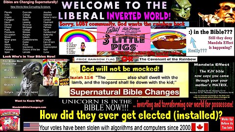 3 LITTLE PIGS – Mandela Effect – Converging Timelines - Marcum (MyCatholicRedPill)