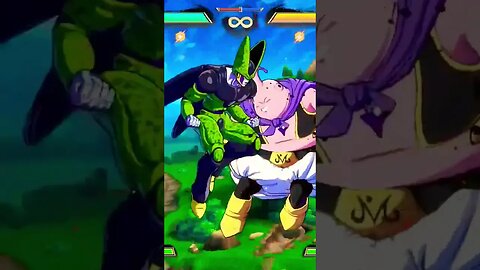 Saga Cell vs Saga Majin Boo - DBFZ