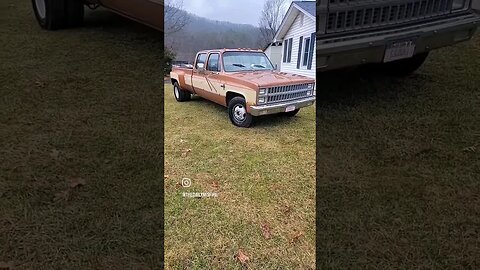 I love this battleship of a squarebody! who else loves these crewcabs? #crewcab #chevytruck #dually