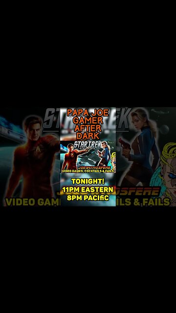 Papa Joe Gamer After Dark: #startrekonline #startrek #STO #PS5 #videogames #cocktails #fails