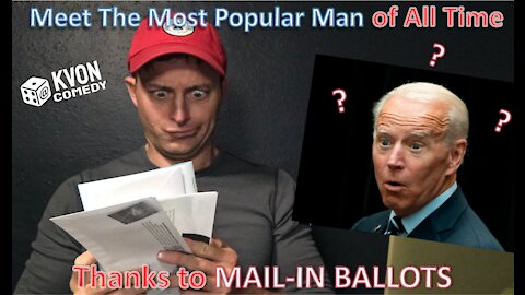 Could Biden Be The Most Popular Man of All Time?! (comedian K-von does a recount)