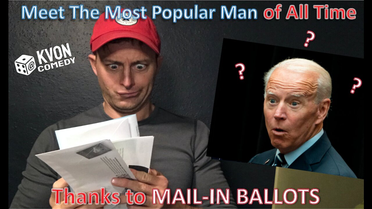 Could Biden Be The Most Popular Man of All Time?! (comedian K-von does a recount)