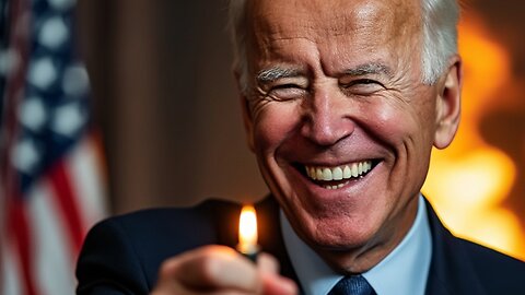 Biden Burning Place Down On His Way Out...