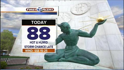 Tracking storms tonight