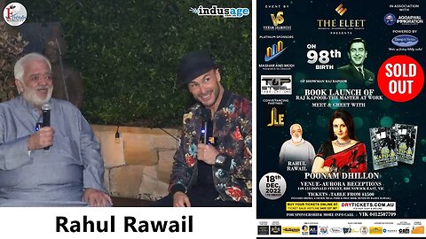 Rahul Rawail Interview | RAJ KAPOOR Book Launch