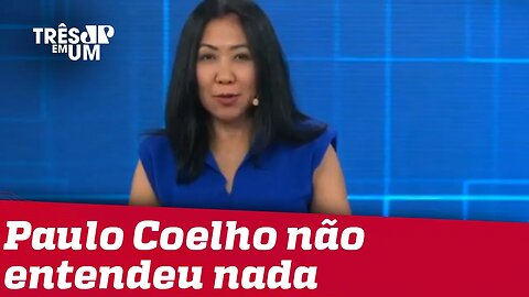 Paulo Coelho caiu do cavalo | Thais Oyama