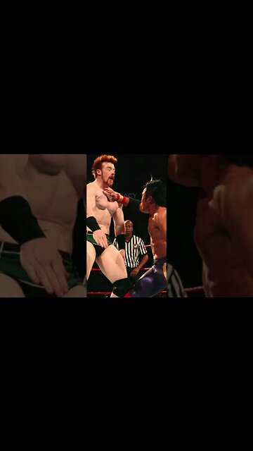 When Yoshi Tatsu fought Sheamus for real #shorts
