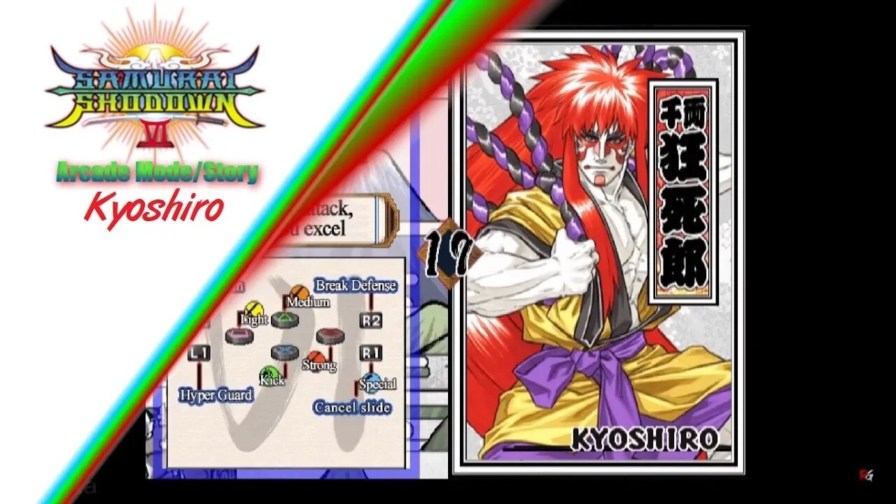 Samurai Shodown VI - Arcade Mode/Story - Kyoshiro