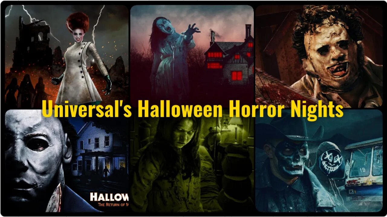 A Night At Universal Studios Hollywood Halloween Horror Nights 2021