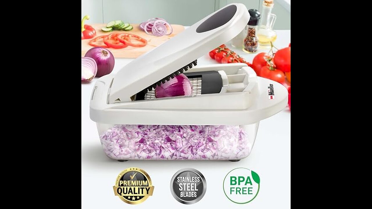 8 Blade Vegatable Home Essentials & Kitchen Gadgets, Salad Chopper