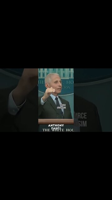 Fauci, The Real Danger Is In The People Who Have Not Been Vaccinated