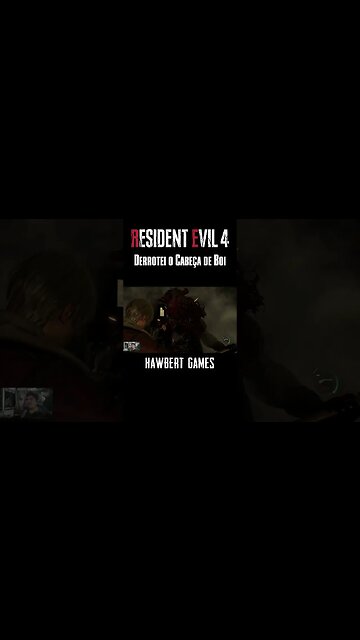 Derrotei o Cabeça de Boi em #residentevil4remake