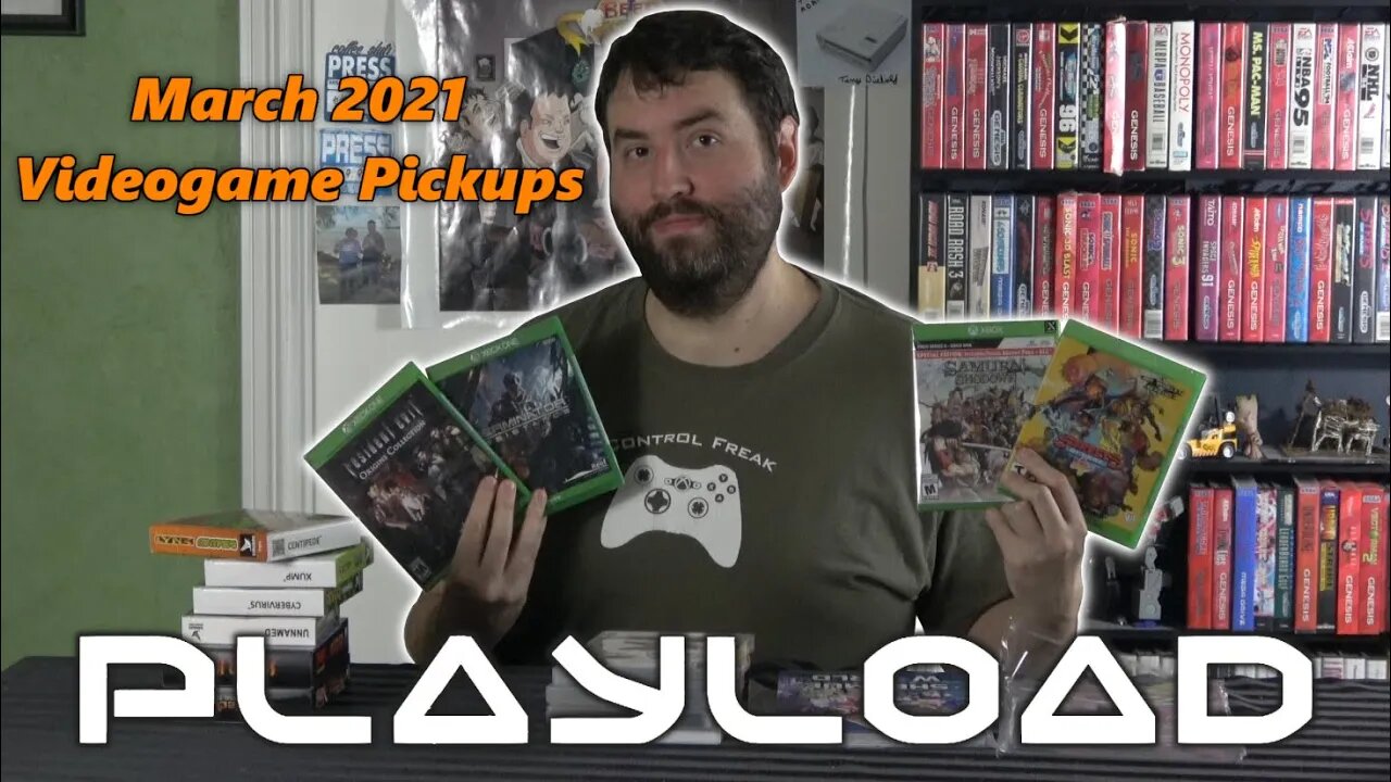 PlayLoad - Videogame Pickups March 2021 - Adam Koralik