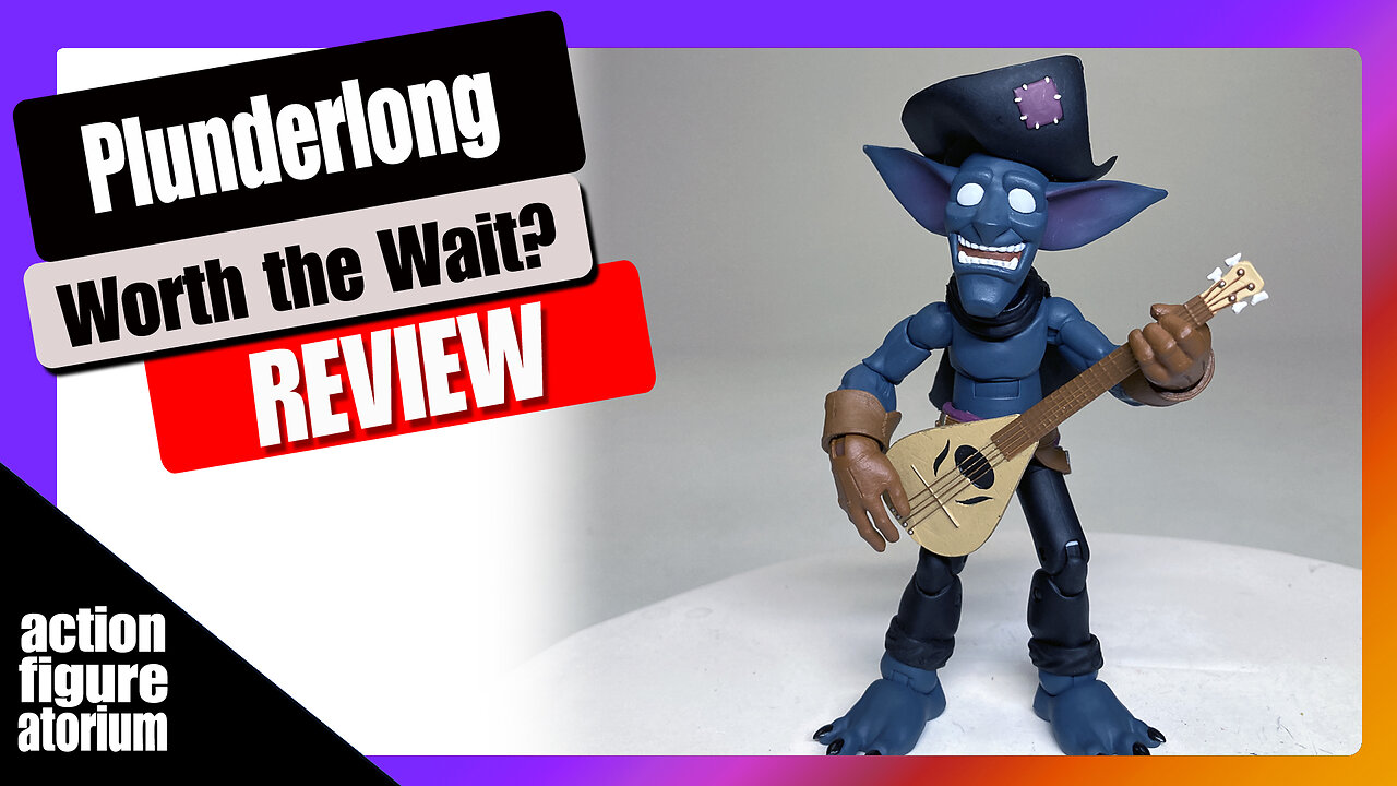 Plunderlong Nomad Swashbuckler | Kickstarter action figure campaign fulfulled | Shrewd Eye Review