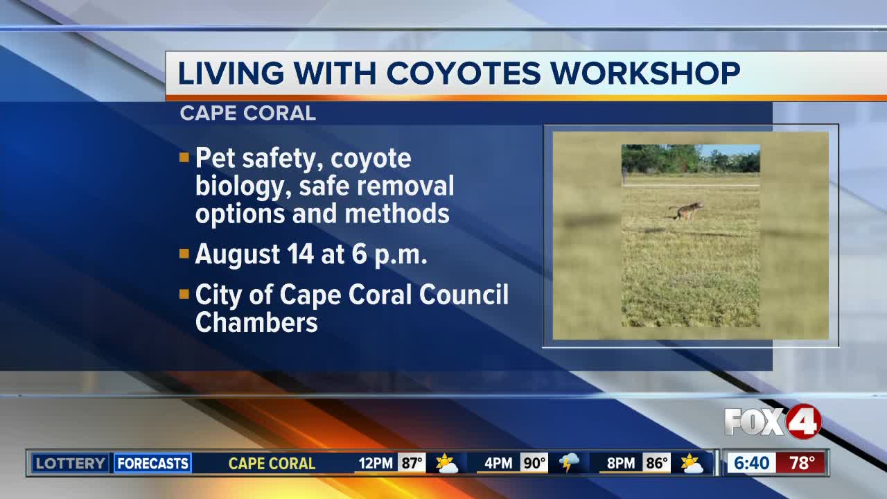 Cape Coral hosting Living With Coyotes workshop Wednesday