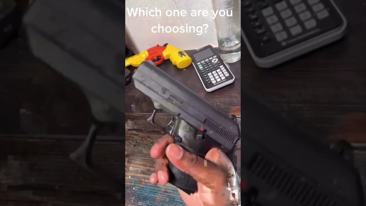 Pick one. only one #foryou #edc #glock #reaction #comment #amazing #comedyshorts #challenge