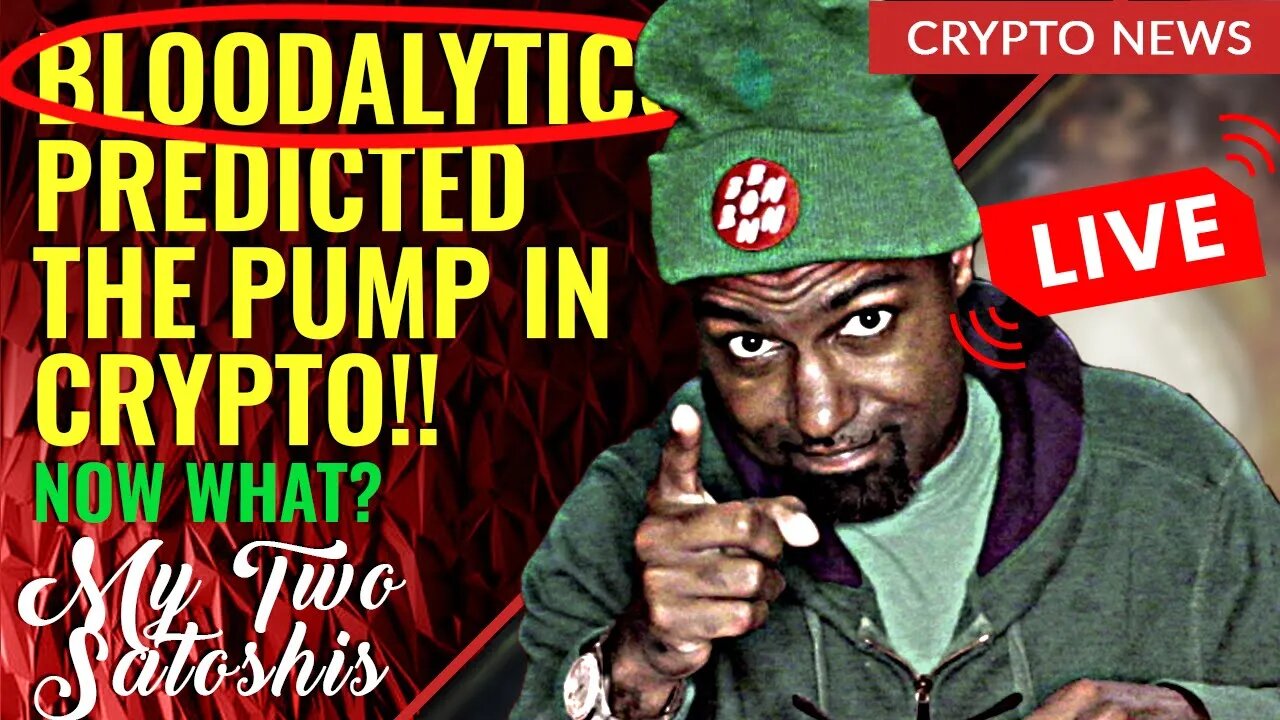 Crypto Pump Predicted by Bloodalytics! Crypto Winter Over? Google's Revenue Hurt By Crypto