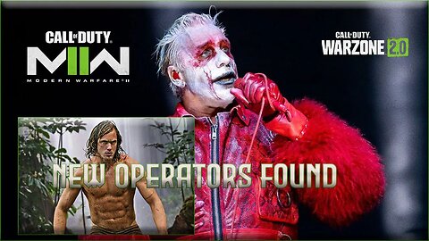 New Operators Found - Rammstein and Tarzan - Warzone 2