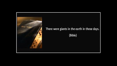 20151201 There Were Giants In The Earth In Those Days