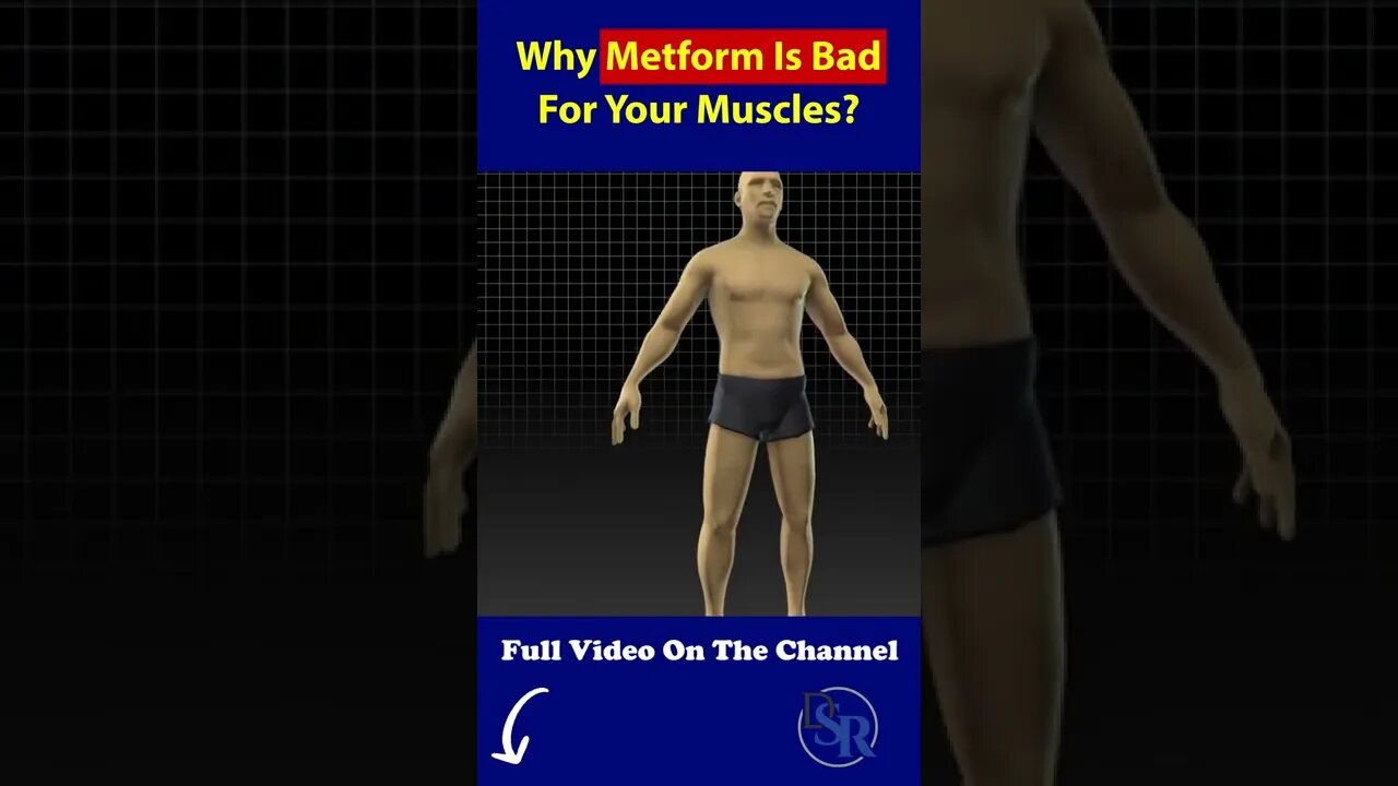 Why Metformin Is 𝗕𝗮𝗱 𝗙𝗼𝗿 𝗬𝗼𝘂𝗿 𝗠𝘂𝘀𝗰𝗹𝗲𝘀?