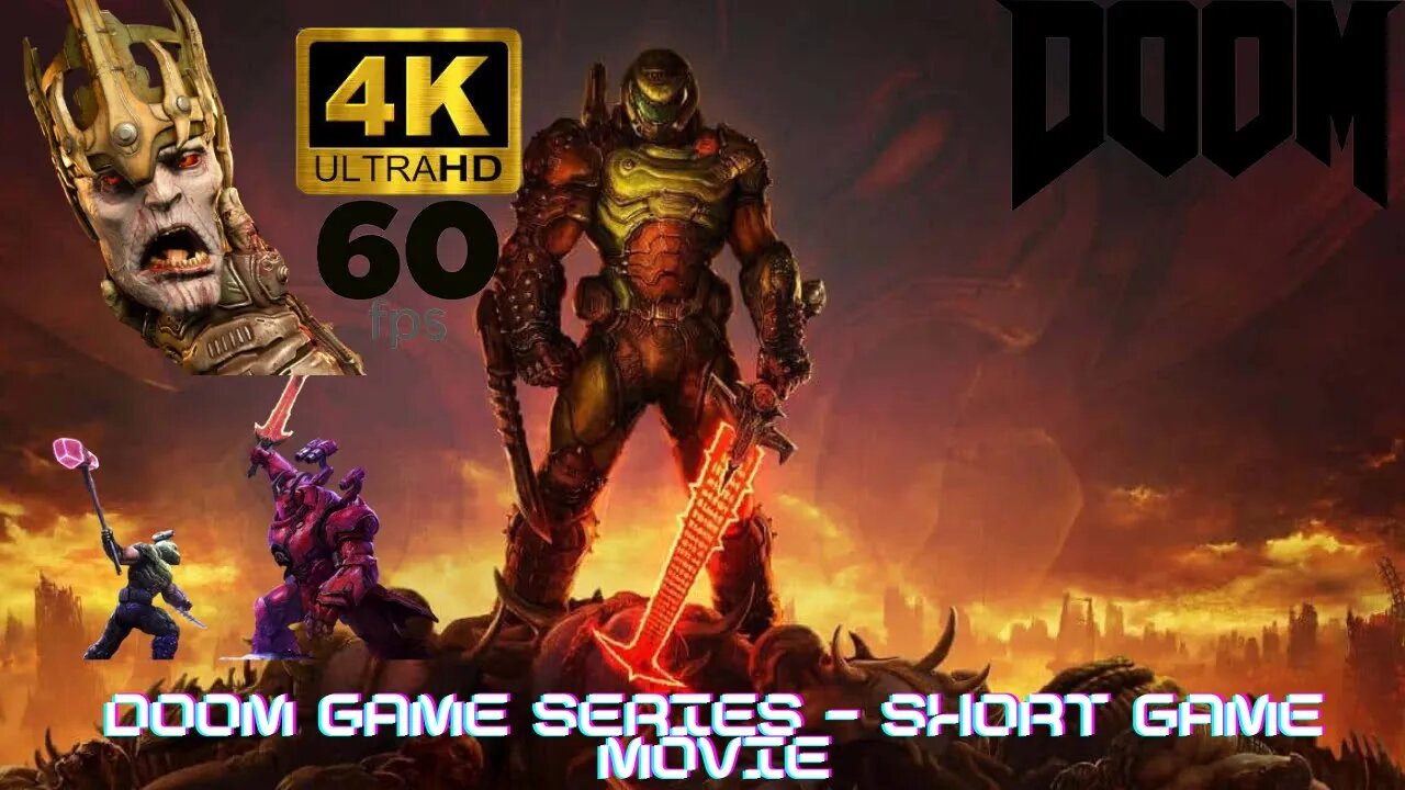 Doom Game Series | Evolution Of Doom Games | Doom Games | Short Game Movie | 4K 60FPS