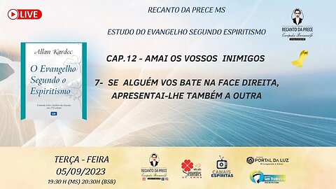 CAP12 - AMAI OS VOSSOS INIMIGOS - SE ALGUÉM VOS BATE NA FACE DIREITA APRESENTAI-LHE TAMBÉM A OUTRA