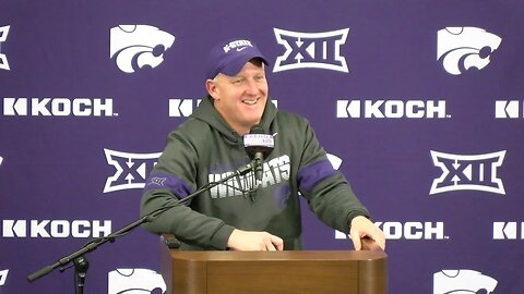 Kansas State Football | Chris Klieman Press Conference | K-State 27, Iowa State 17