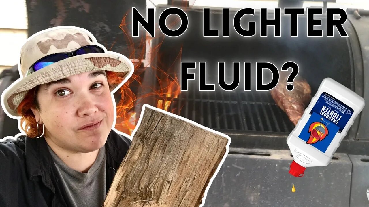 BBQ With No Lighter Fluid? - How To Get Your Pit Lit Up Quick #bbqlovers #fire #meditation #howto