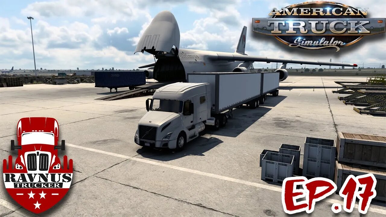 【Modo: Extremo】【Ep.17】【ATS 1.43】Saindo carregado do aeroporto de Denver!