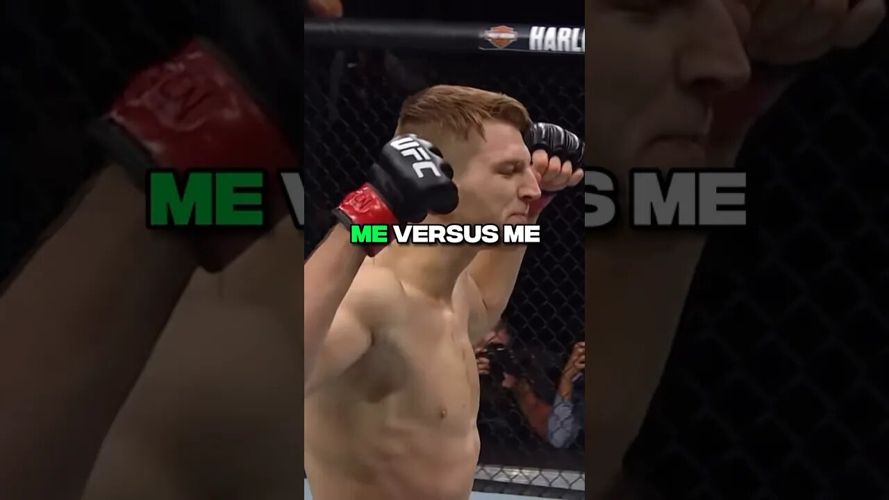 Fighting is YOU vs YOU! Dan Hooker #ufc #hangman #shorts