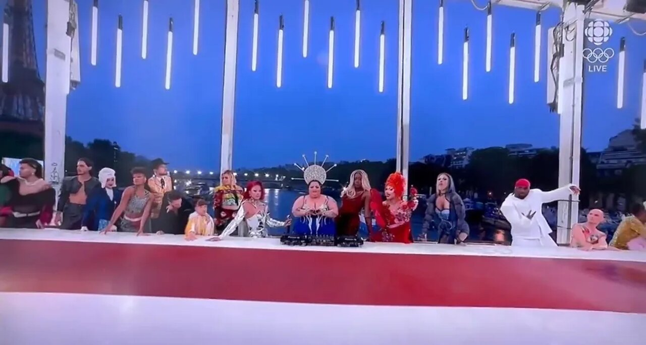 The 2024 Olympic games Mocks the Last Supper EXPOSED