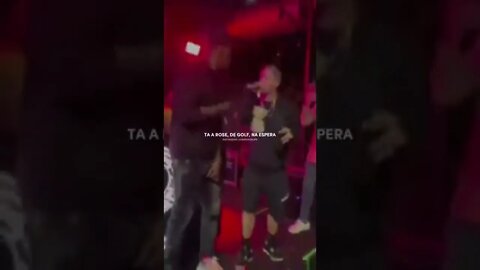 MC HARIEL CANTANDO COM ICE BLUE NO SHOW DO RACIONAIS #short #shorts #shortsvideo
