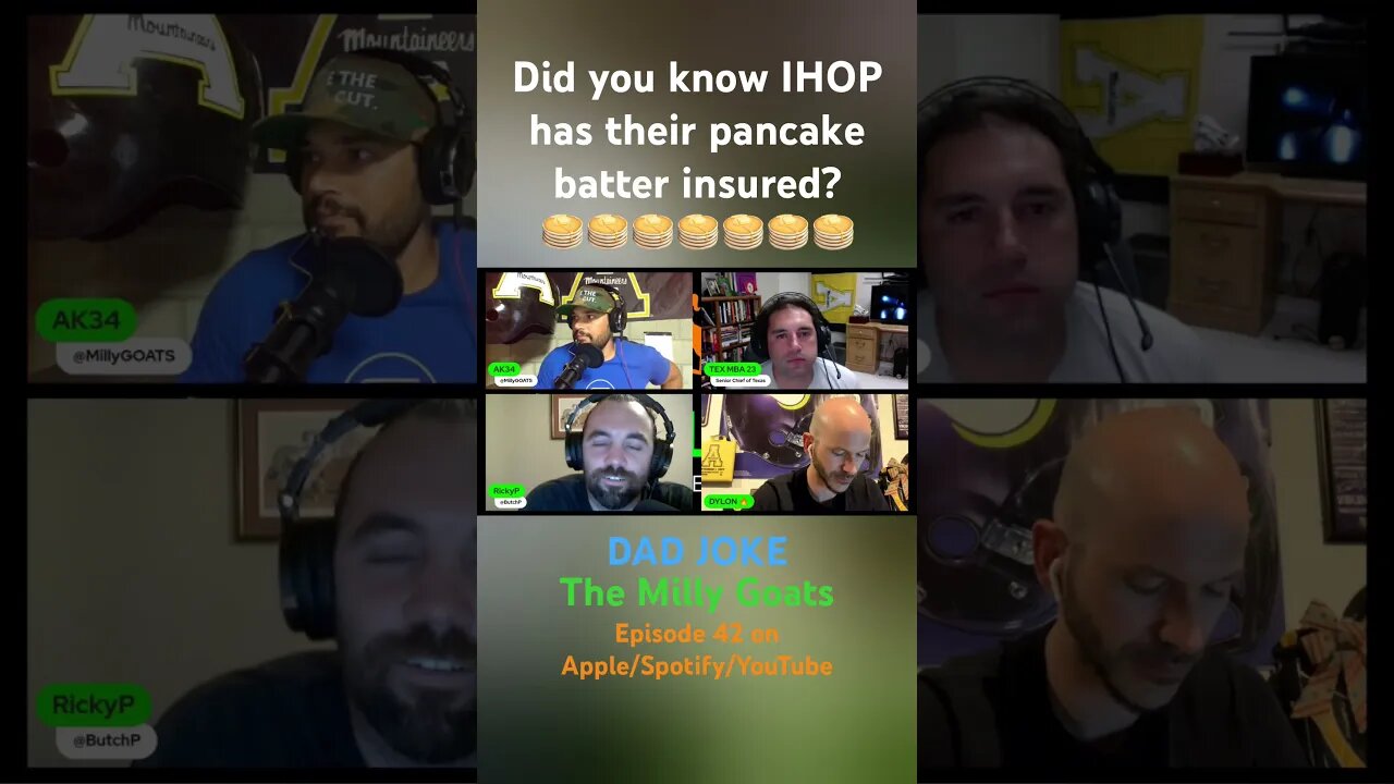 DAD JOKE #dadjokes #dadlife #dad #jokes #funny #trending #shorts #podcast #draftkings #pancakes