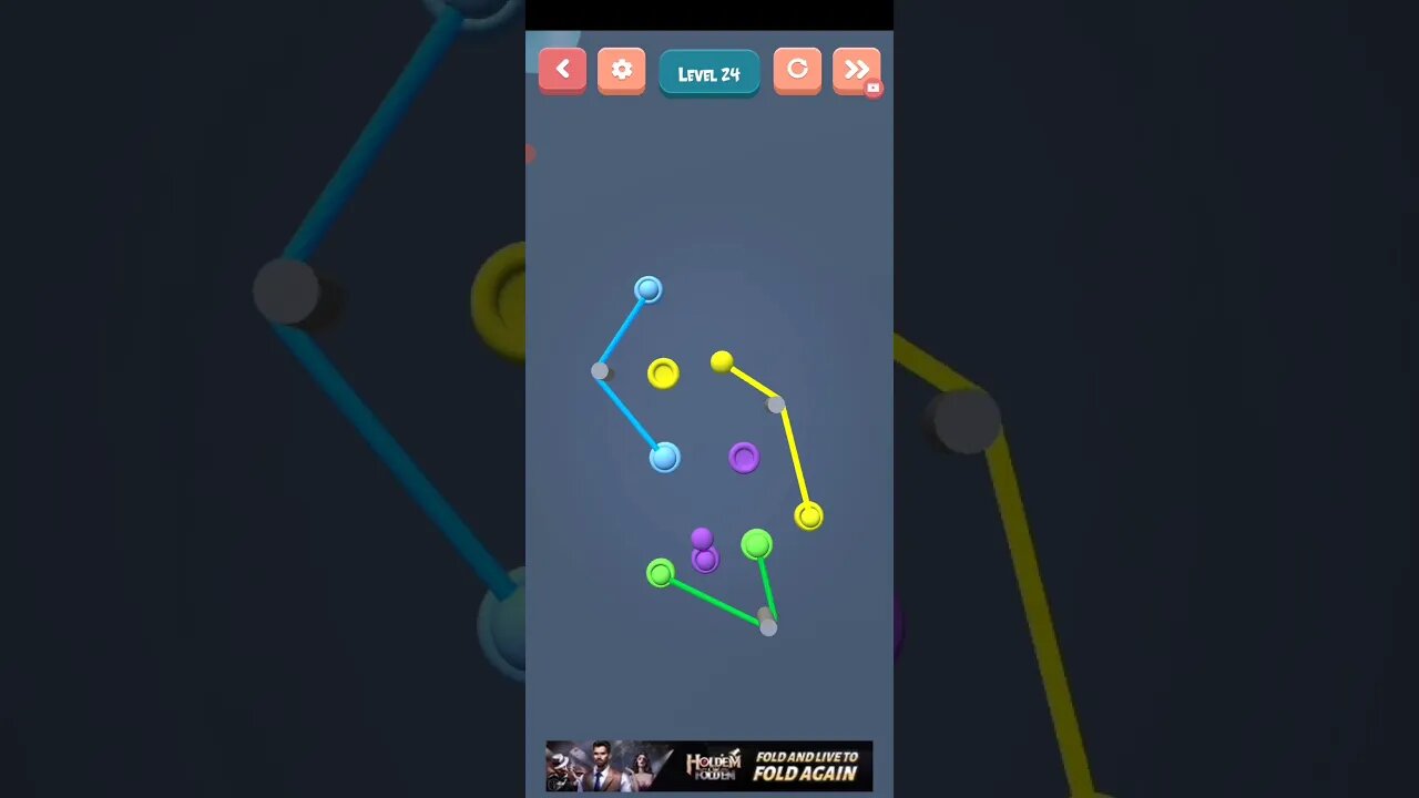 Color Rope Puzzle - Level 024