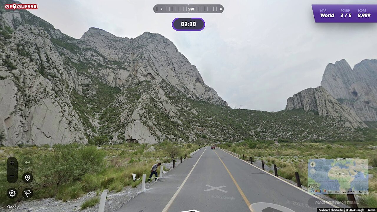 GeoGuessr : Daily Challenge, November 1, 2024