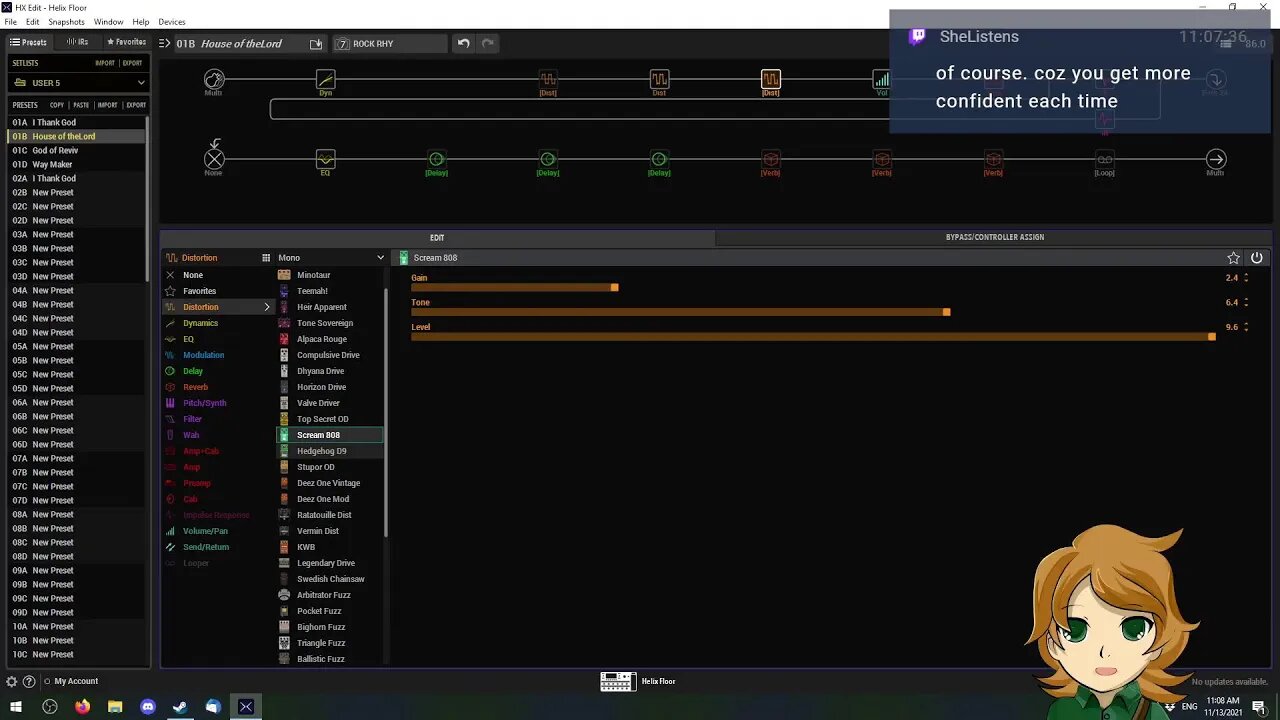 Electric Guitar prep for Service Tomorrow