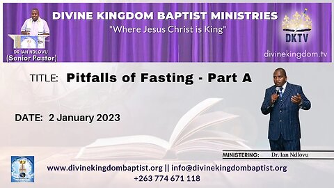 Pitfalls of Fasting - Part A (02/01/23)