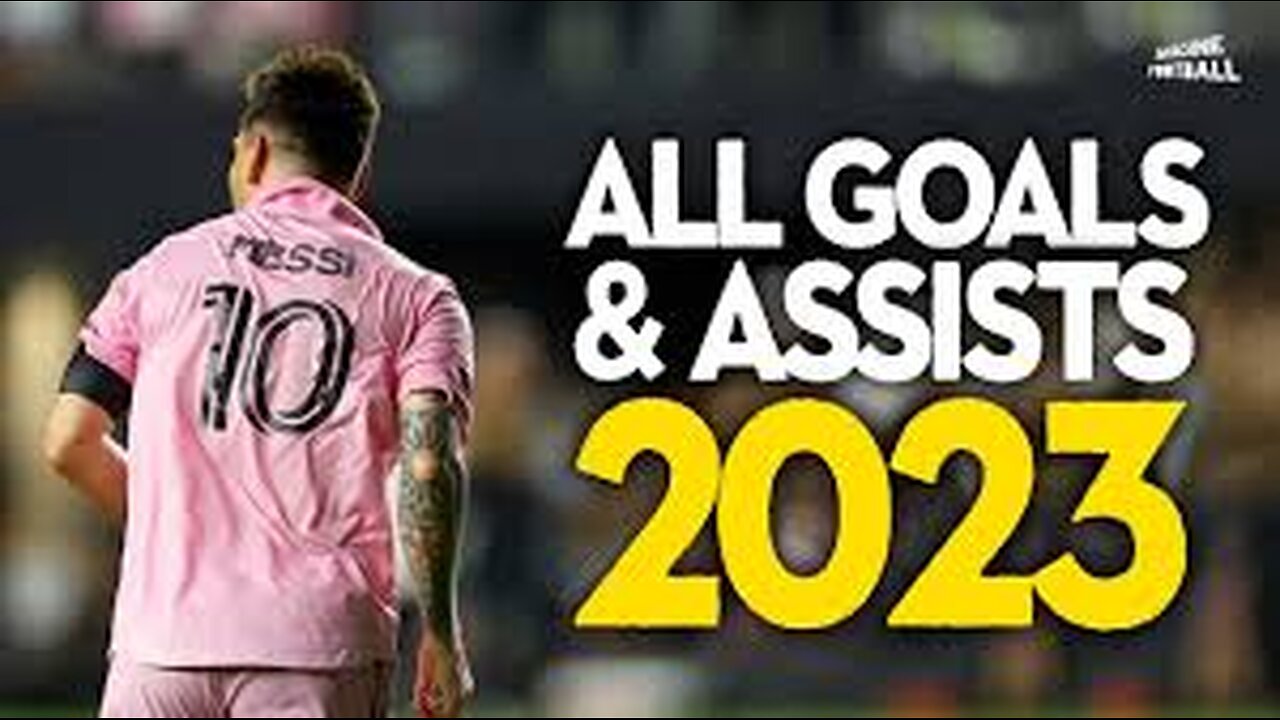 All Goal_s Of Messi in MSL -- 2023