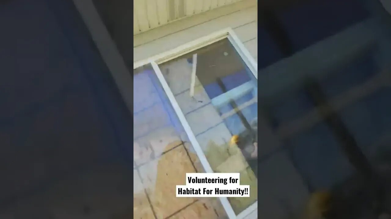 Volunteering with Habitat for Humanity #restoration #habitatforhumanity #construction