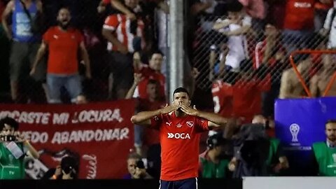 Gol de Gigliotti - Independiente 2 x 1 Flamengo - Narração de Fausto Favara