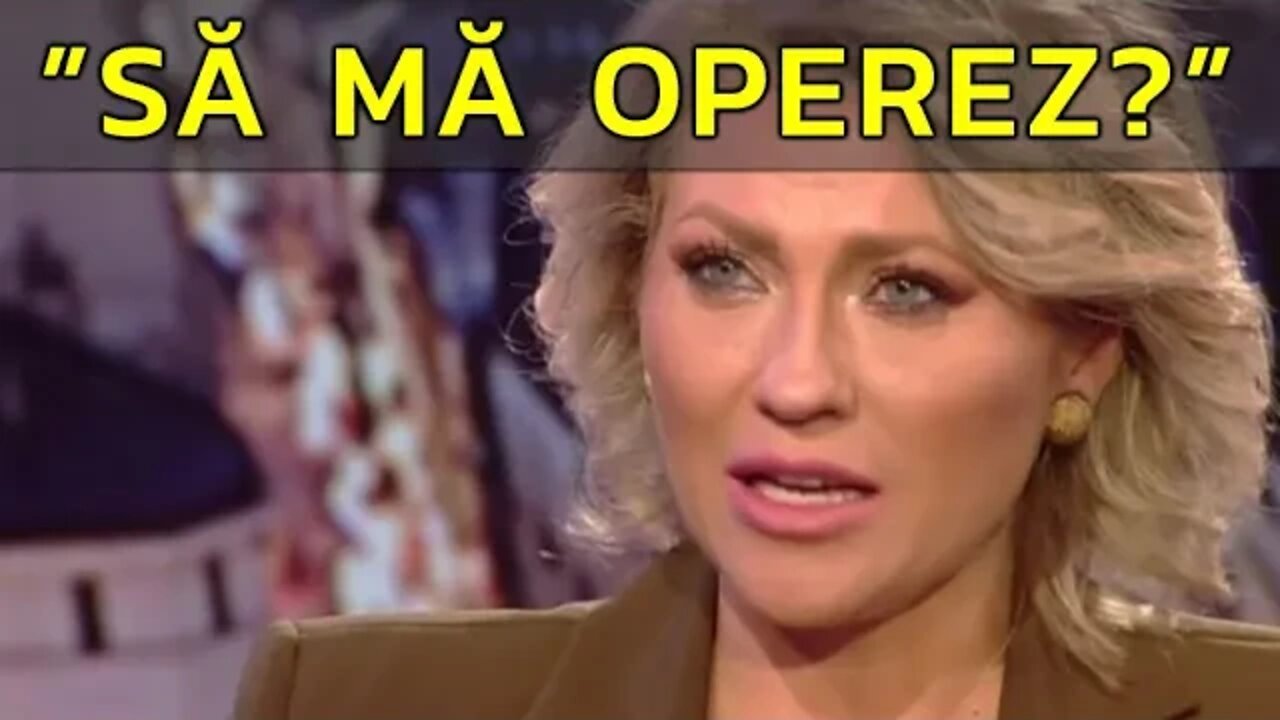 ”SĂ MĂ OPEREZ?”. MIRELA VAIDA ARE PROBLEME DE SĂNĂTATE